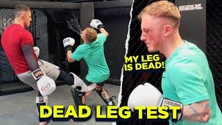 Dead Leg Challenge With Gymnast Nile Wilson  Tom Aspinall VLOGS