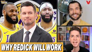 How JJ Redick SOLD Lakers on vision why LeBron James & Anthony Davis will thrive  Hoops Tonight