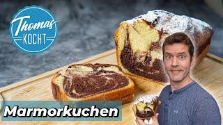 Marmorkuchen klassisch - saftig einfach und lecker