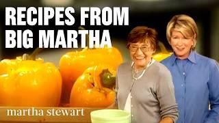 Martha Stewarts Moms 10 Best Recipes  Mothers Day Cooking with Big Martha