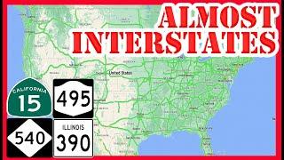 Why THESE Highways Are Not Yet Interstates  The ALMOST Interstates