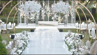 Wedding Decoration Dubai. Event Rentals Dubai. Wedding Planner Dubai. Wedding at Kempinski The Palm