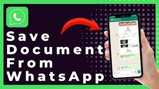 How To Save Document From WhatsApp Easy