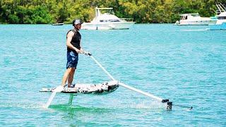 Stand-up Electric Hydrofoil with Steering