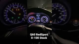 Q60 Red Sport 0-100 stock