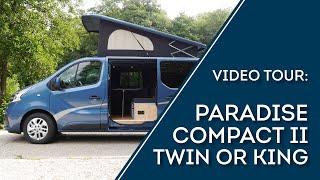 Paradise Compact II SWB 5-seat twin single bed Poptop Sussex Campervans Surrey Kent London Brighton