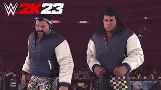 WWE 2K23 - Steiner Brothers Entrance Double-Team-Moves Finisher
