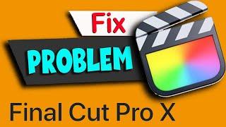HOW TO SOLVE Rendering Stuck in FCPX  Final Cut Pro X Fixes
