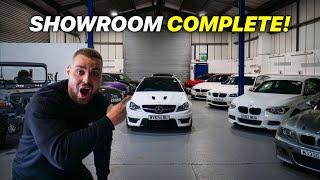 CAR SHOWROOM PROJECT COMPLETE  NEW YARD UPDATE - PT2