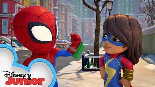 Tornado of Snow  Marvels Spidey and his Amazing Friends  @disneyjunior