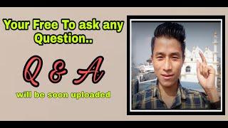 Your Free To Ask any Questions for Q & A ll FreshTalk