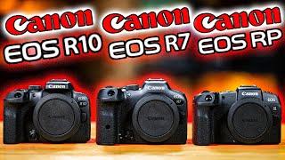 Canon EOS R10 vs R7 vs RP Which Camera SHOULD You Buy?