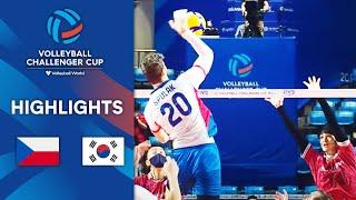  CZE vs.  KOR - Highlights Week 3  Mens Challenger Cup  2022