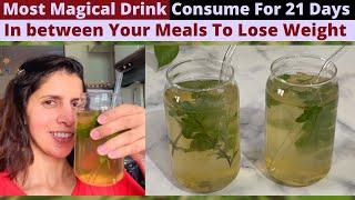 Drink This in Between Meal For Weight Loss  Infused  Detox Water Recipe  Healthy Drink  Hindi