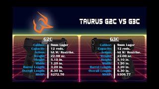 Taurus G2C vs Taurus G3C