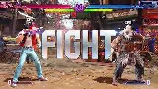 Street Fighter 6  Terry vs Gouki Akuma  Gameplay IGN Japan