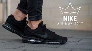 Nike Air Max 2017 Triple Black On Feet Video