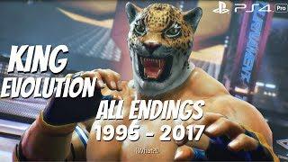 TEKKEN SERIES - All King + Armor King Endings 1995 - 2017 1080P 60FPS PS4 Pro