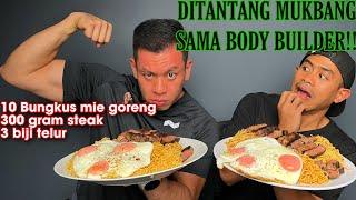 LOMBA MUKBANG 10 MIE GORENG + STEAK + TELUR BARENG TIKTOKERS MONSTER