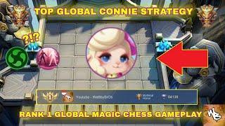 TOP GLOBAL CONNIE STRATEGY - MAGIC CHESS BEST SYNERGY - Mobile Legends Bang Bang