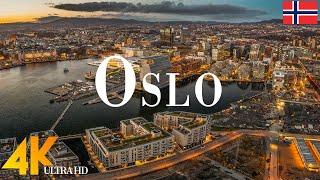 Oslo 4K drone view • Amazing Aerial View Of Oslo  Relaxation film with calming music