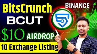 bitscrunch airdrop  bcut coin  10 Exchange listing  bitscrunch token  bitscrunch price price