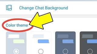 Telegram Ka Theme Kaise Change Kare  How To Change Telegram Theme Android