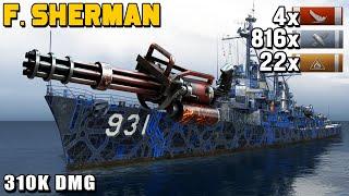 The F. Sherman Barrage 0.8 Second Reloads for Unstoppable Firepower