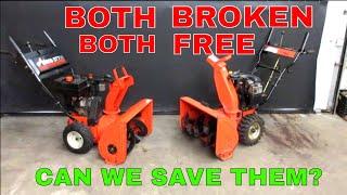 Junk Ariens Snow Blowers Make 1 out of 2?