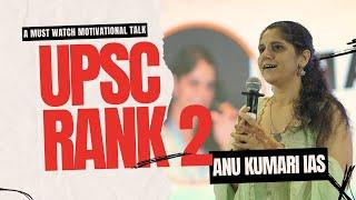 My UPSC Prep Strategy ft. Anu Kumari IAS  All India Rank 2  Aspirantia