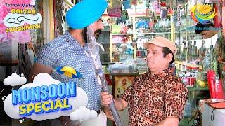 Abdul And Sodhi Shop For Umbrellas  Taarak Mehta Ka Ooltah Chashmah  Monsoon Special