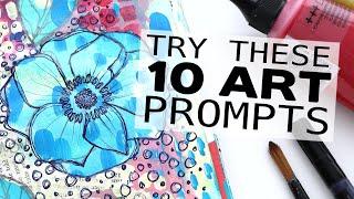 10 Art Prompts To Try Today