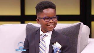 Genius  8-Year-Old Author Schools Steve Harvey 