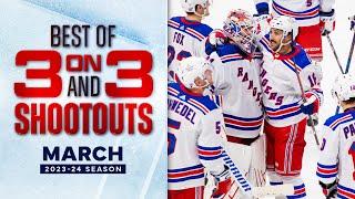 1 Hour of the BEST NHL Overtime and Shootout Moments from March  2023-24 Season