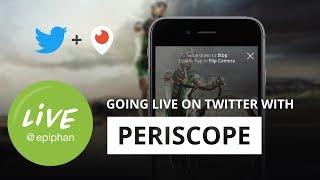 Live streaming on Twitter using Periscope