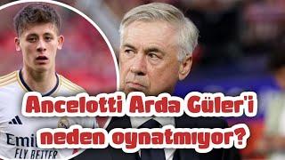  Ancelottiden Arda Güleri yıkan haber #ardagüler #realmadrid