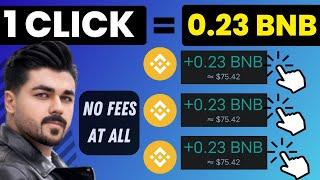 Crypto Airdrop 1 Click = 0.23 BNB  Step By Step  No Investment  No Gas Fees