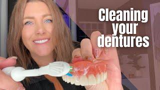 How to Clean your Dentures
