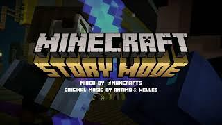 Aiden Fight COMPLETE MIX & Visualiser Minecraft Story Mode 105 OST UNRELEASED