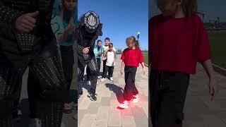 TEACHING SHUFFLE ⭐️ LITTLE GIRL DANCING ASTRONOMIA  35 000 000 SUBS 