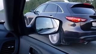 Hyundai Solaris Turbo VS Infiniti FX35 307 л.с