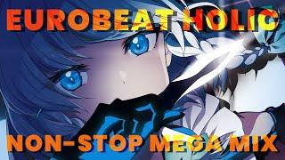 【東方ユーロビート️頭文字D THE ARCADE】EUROBEAT HOLIC️NON-STOP MEGA MIX️mixed by DJ BOSS【ノンストップミックス️90分】