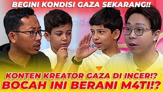 DI EVAKUSASI DARI GAZA ANAK AJAIB PALESTINA DATANG KE INDONESIA?