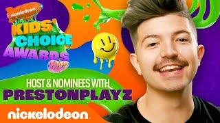 PrestonPlayz Does 6 INSANE Challenges To Reveal Kids Choice Awards 2023 Hosts & Nominees