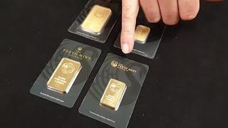 Fake vs Real PERTH MINT Gold Bars - How To Spot The Difference