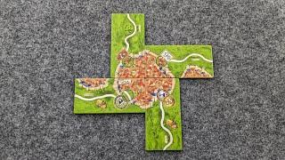 WHATS NEW Carcassonne Markets of Leipzig Mini-Expansion plus PLAYTHROUGH and RANKING