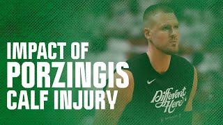 Kristaps Porzingis to miss minimum of several games with calf injury  Arbella Early Edition