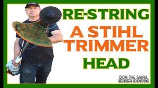 Best Way To Refill A Stihl AutoCut C 5-2 Trimmer Weed Whacker Head