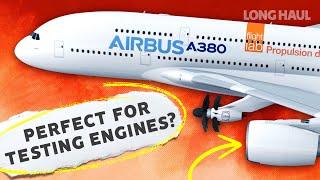 Why The Airbus A380 Is The Perfect Testbed For Evolving Engine Technology