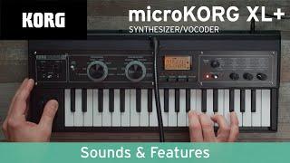 KORG microKORG XL+ - Sounds & Features